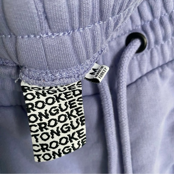 Preloved Crooked Tongue Medium Sized Purple Sweatpants - Picture 5 of 8